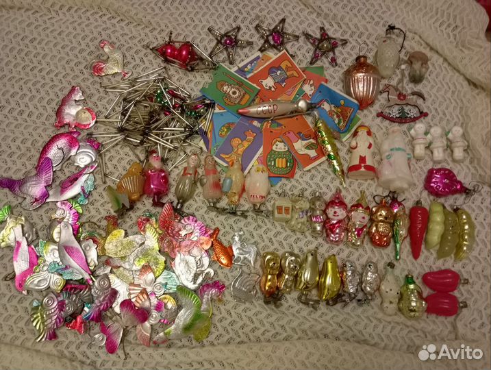 Елочные игрушки СССР