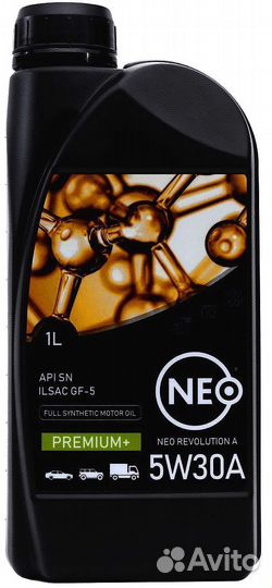 Neo Revolution A 5W-30 A - (SN), (GF-5)