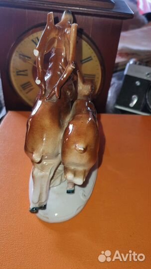 Статуэтка бегущие олени