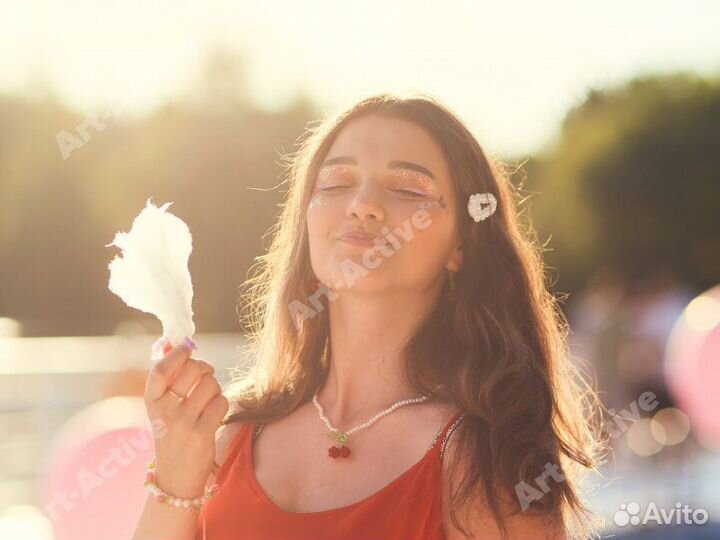 Аренда тележки с сладкой ватой