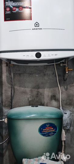 Установка водонагревателя, смесителя итд