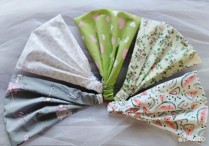 Косынка на резинке