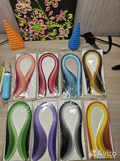 Огромный набор для квиллинга