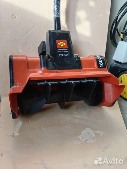 Снегоуборщик электрический DDE STE160