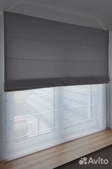 Двойная римская штора от производителя