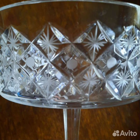 Ваза конфетница на ножке СССР