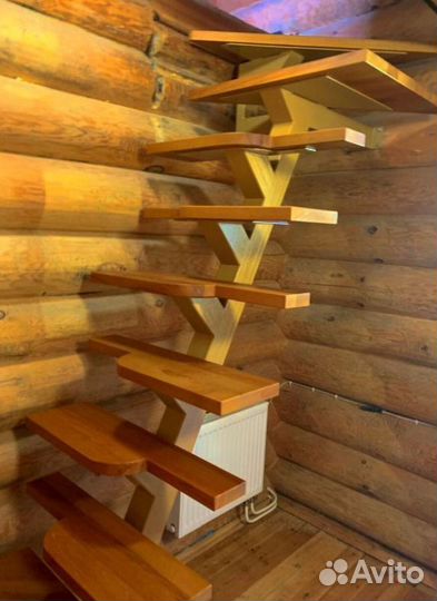 Лестница в стиле лофт