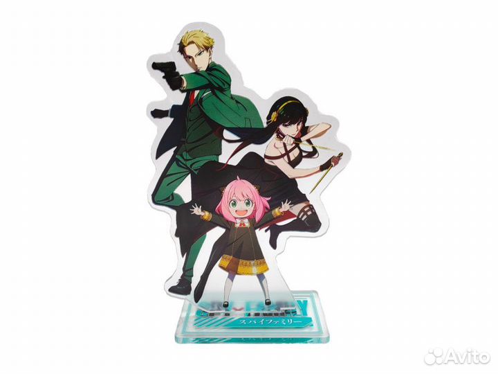 Фигурка Семья шпиона акрил 3 16 см