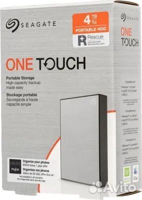 Внешний жесткий диск 4 Tb Seaget one touch