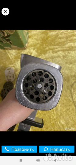 Новая ручная мясорубка СССР