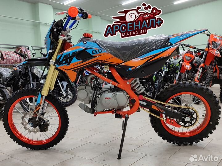 Питбайк kayo evolution yx125em 17/14 KRZ