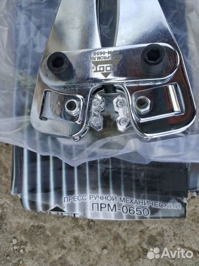 Пресс прм-0650 ручной механический клещи обжимные