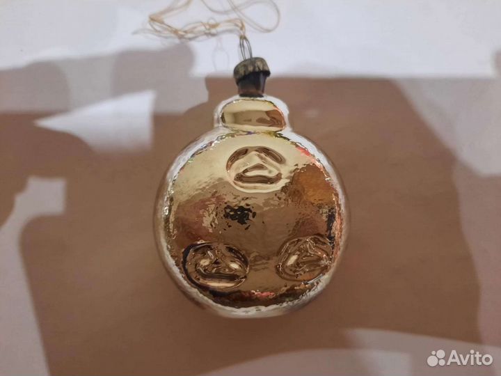 Елочная игрушка СССР Часы