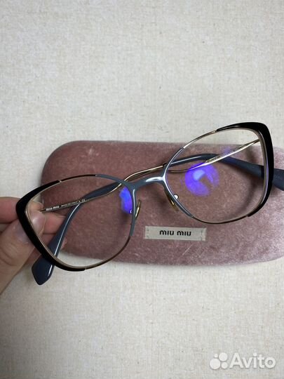 Очки оправа miu miu
