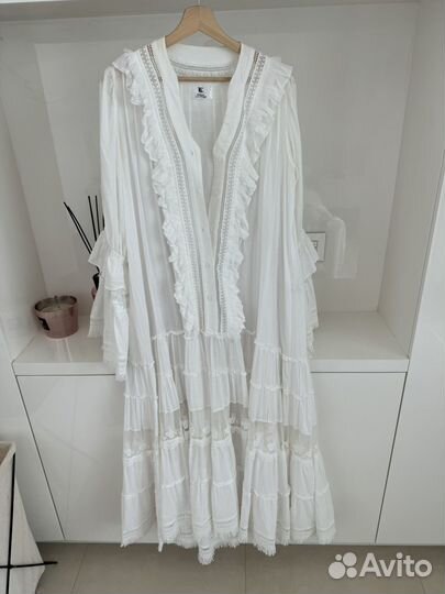 Летнее платье в пол (сшито как Zimmerman)