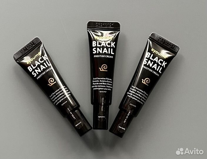 Крем mad. Ayoume Black Snail Prestige Cream 8 ml. Black Snail Prestige Cream 90%. АЮМ Black Snail крем Ayoume Black Snail Prestige Cream 8ml. Крем для лица с муцином черной улитки.