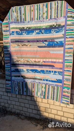 Лоскутное одеяло ручной работы
