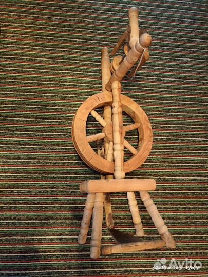 Прялка деревянная старинная