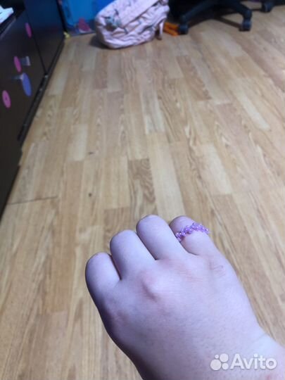 Колечко из бисера