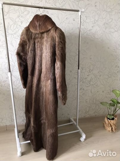 Шуба нутрия бу