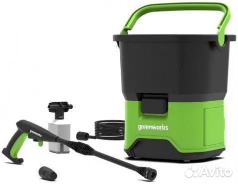 Мойка высокого давления аккумуляторная Greenworks