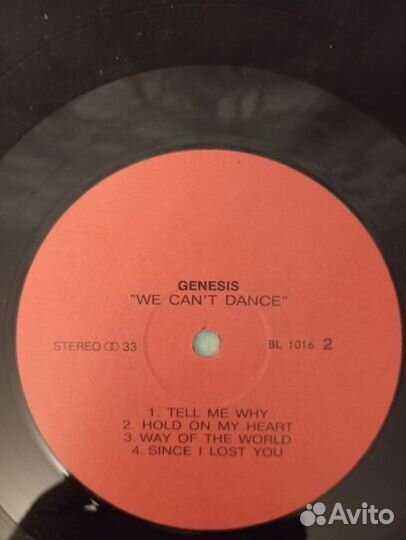 Genesis - We can't dance, LP