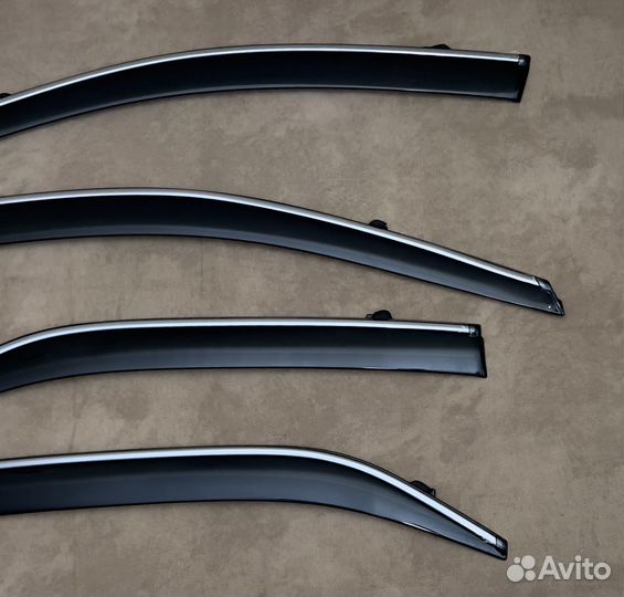 Ветровики на окна/двери Toyota Mark X 2009-2019