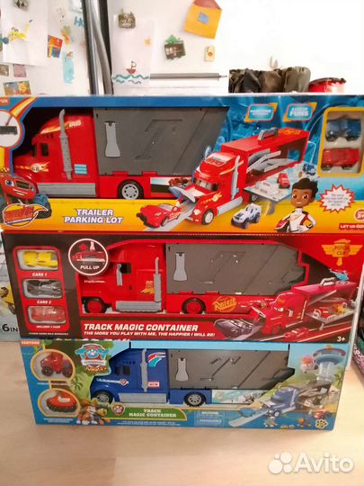 Огромный треллер молния маквин, вспыш, щенки