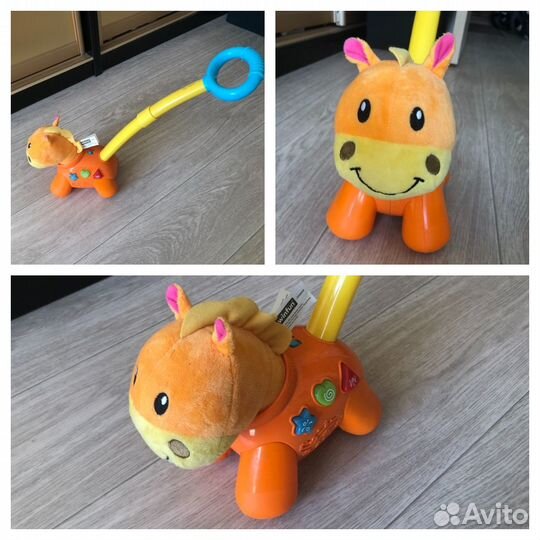 Игрушка каталка Музыкальная