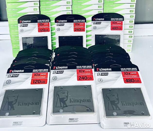 Новые SSD Kingston 240Gb 480 1Tb M2 Жесткие Диски