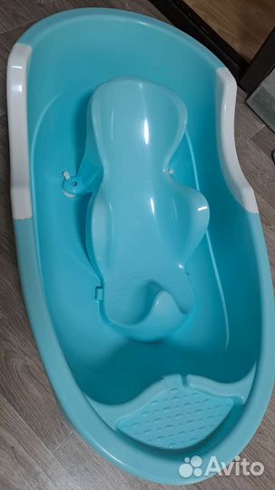 Ванночка для купания с горкой