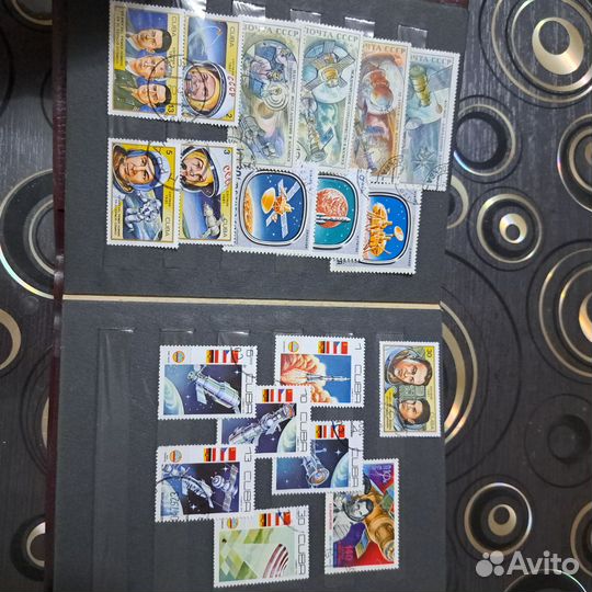 Почтовые марки космос