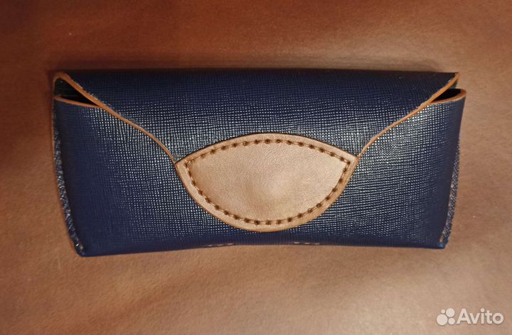 Футляр для очков натуральная кожа