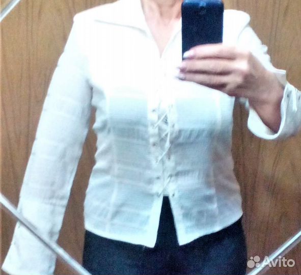 Блуза белая