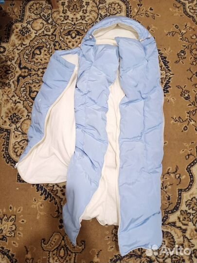 Зимний пуховый конверт