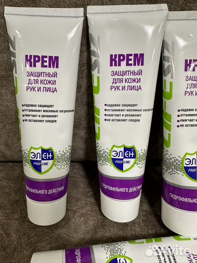 Крем защитный для кожи рук и лица «Элен»