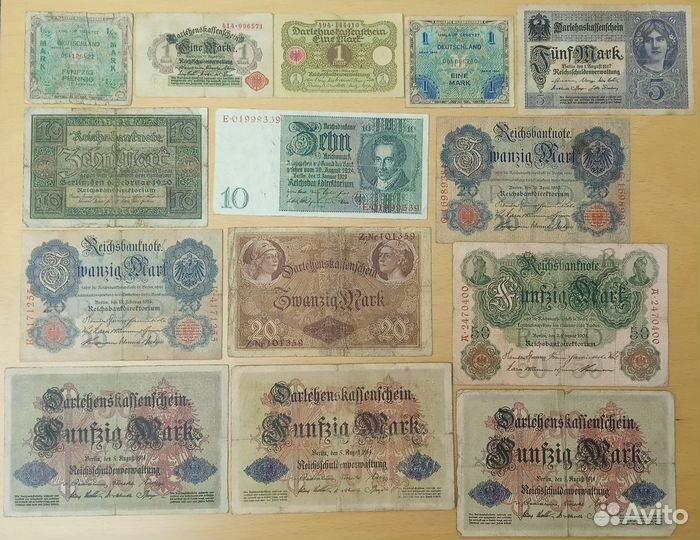 Банкноты. Германия 1907-1944 гг