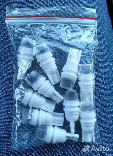 Светодиодные керамические лампы T10 W5W