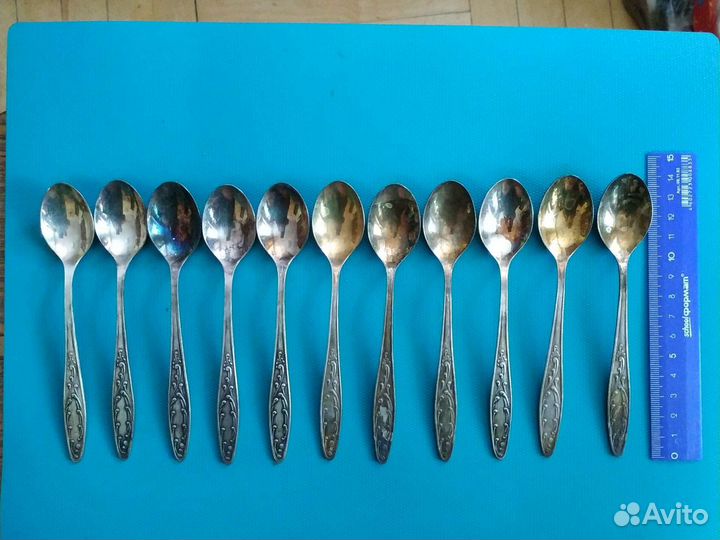 Ложки вилки мельхиоровые СССР