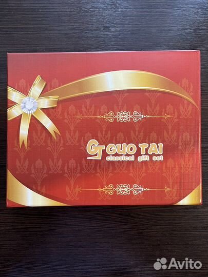 Подарочный набор фляжка и стопки СССР