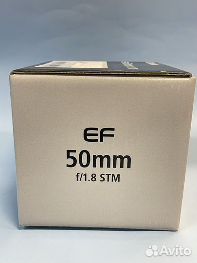 Canon EF 50mm f/1.8 STM новый