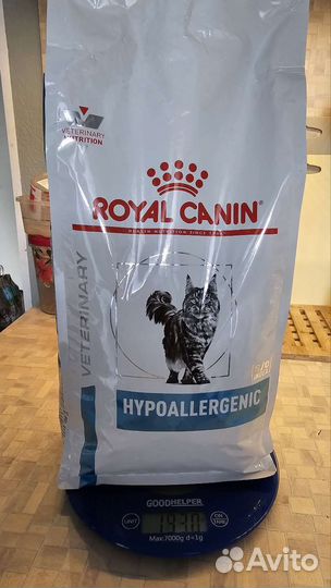 Корм для кошек Royal Canin Hypoallergenic б/у