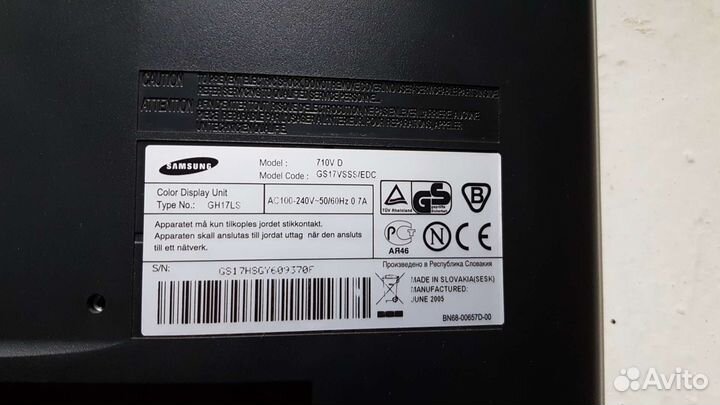 Монитор для компьютера