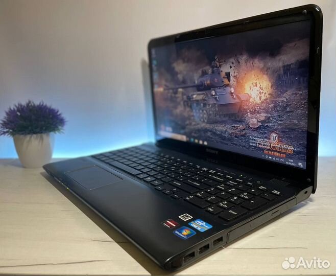 Мощный ноутбук sony 10gb i5 SSD