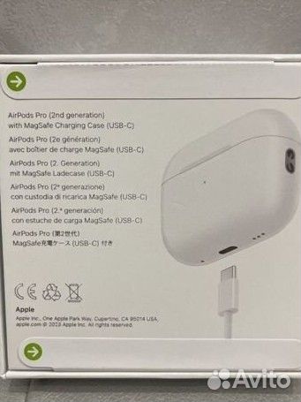 Беспроводные наушники apple airpods pro 2