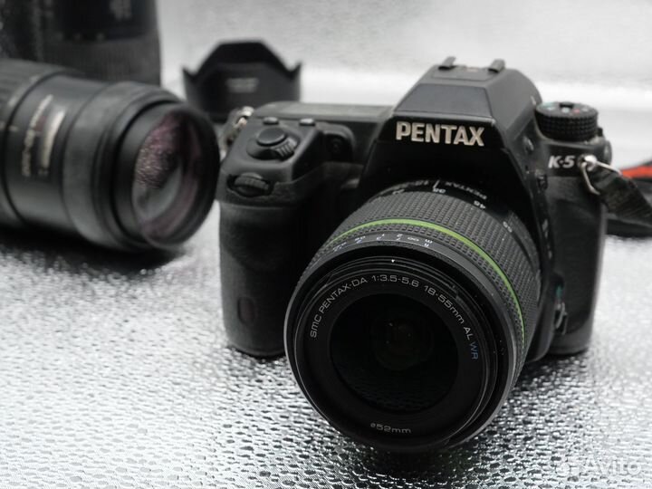 Фотоаппарат Pentax K5 в комплекте с объективами