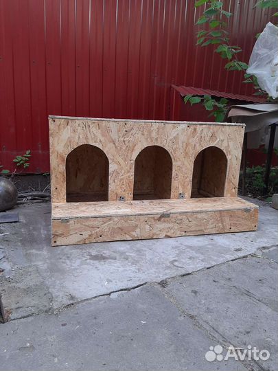 Гнездо для кур с яйцесборником