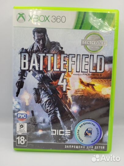 Battlefield 4 xbox 360 (б/у, рус.)