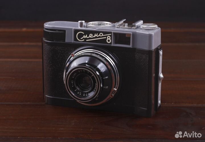 Фотоаппарат Смена-8 Триплет-43 4/40 Рабочий