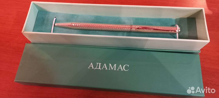 Ручка шариковая серебро